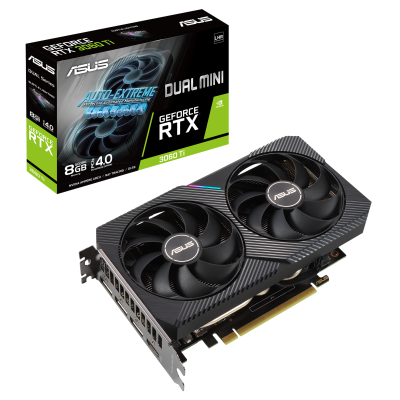 ASUS DUAL GeForce GTX 3060 Ti MINI 8GB GDDR6